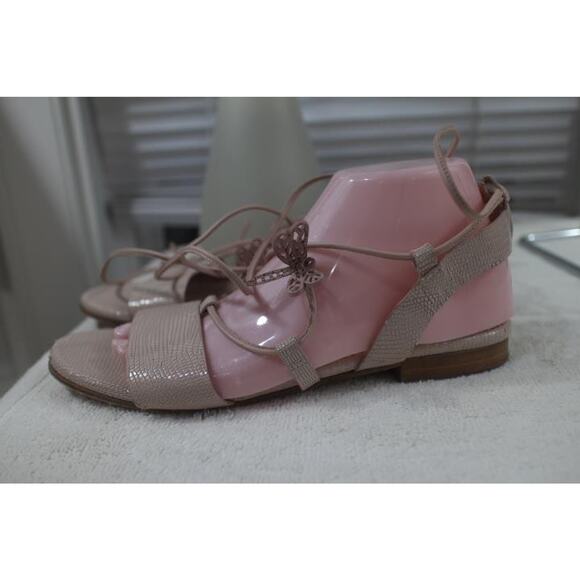 RED VALENTINO dragon Flying Up Leather Sandal size 39 US 9 (san100) - Picture 2 of 9